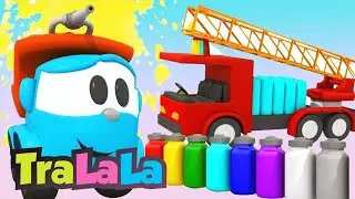 Învățăm Culorile cu Super Camionul Leo | Desene Copii 