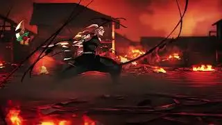 Tengen vs Gyutaro excerpt from demon slayer kimetsunoyaiba 
