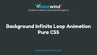 Background Infinite Loop Animation with CSS
