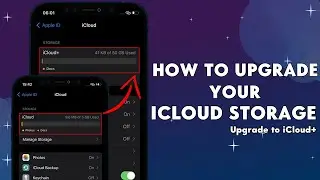 How To Upgrade Your iCloud Storage (Upgrade to iCloud+ / iCloud Storage Full) - [romshillzz]