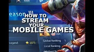 How to Stream your Mobile Games - Mobile Legends - Guide - Giveaway