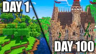 Surviving 100 Days In DawnCraft Mod Pack