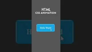 Make CSS Animation "Hello World"