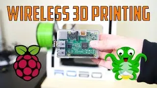 Wireless 3D Printing with Octopi and Raspberry Pi 2
