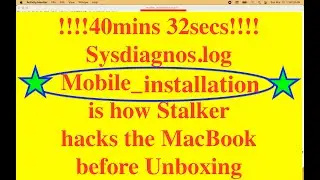 201.  WTF!!! Sysdiagnose.log
