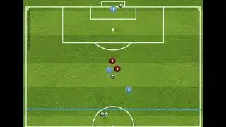 2v2 and 3v3 with GK pursuit games
