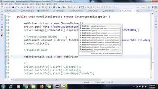 Selenium Synchronization