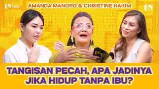 Christine Hakim cried when she heard Amanda Manopo's story.