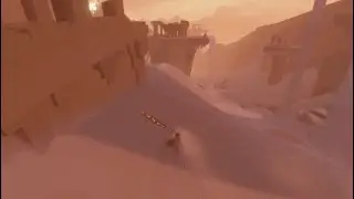 Journey - Sand slide down section with Sand Road Mix