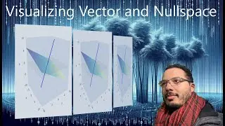 Interactive Visualization of a Vector and Its Null Space