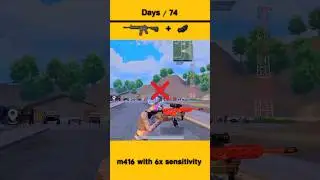 🔥 I Make A Perfect Sensitivity For 6x (All Devices) Best Bgmi Sensitivity Settings #bgmi #yt #shorts