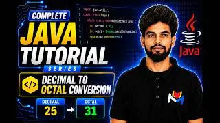 Decimal To Octal Conversion In Java Explained Step-by-Step | Master In Looping in Java