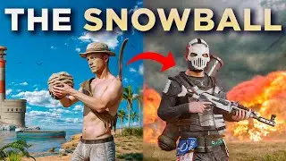 My FASTEST snowball in Vanilla Rust..