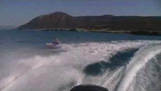Jonas, Tube ride in the Blue Lagoon