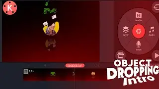 How To Make Object Dropping Cool YouTube Channel Intro With Kinemaster