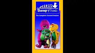 Barney & Friends: The Complete Second Season 1993 VHS (Tape 4) (FAKE)
