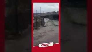 Kars'ta sel felaketi: Ev ve ahırları su bastı #shorts