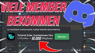 SO bekommst du GARANTIERT mehr Discord Member!