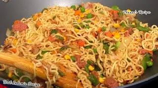 How To Cook Insatant Noodles ''Ghana Indomie'' Better Than Restaurants