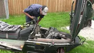 2 Seater Dune buggy build 488 snowmobile engine Episode 1