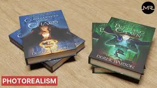 Blender tutorial photorealistic | Books