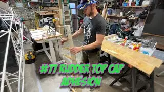 #77 Rudder Top Cap Adhesion