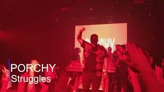 Porchy - Struggles 14.02.2018, VNVNC club, (First solo live in Saint-Petersburg)