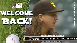 Mike Clevinger's return game | May 4, 2022 | MLB highlights