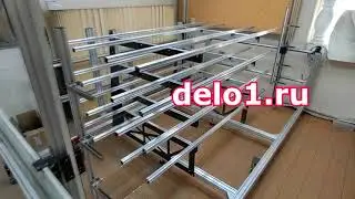 Резка матов теплого пола
