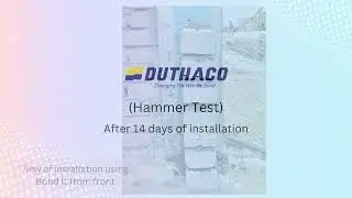 Bond It - Brick On Column Application & Hacking Test