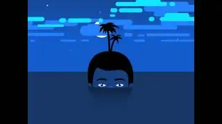 Island Head! Animation | After effects | #short #shorts