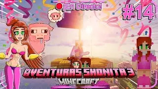 🔴¡YO CONTRA DRAGONA Y WITHER Y CONSTRUCCION!🤩✨ Aventuras Shonita 3 Minecraft