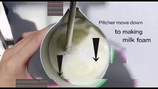 Latte Art - Making a great milk foam for latte