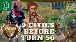 Deity Civilization 6 Domination - Gaul Sub 200 part 1