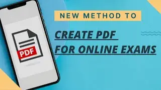 How to Create PDF File in Mobile 2022 | PDF file kaise banaye | Apps For PDF