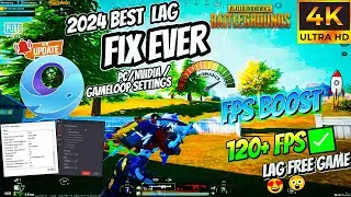 🔧How To Boost FPS, FIX Lag And FPS Drops In PUBG Mobile In Gameloop Emulator 2024📈✅| Best Settings