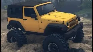 SpinTires Mod Jeep Rubicon Custom Tweaked