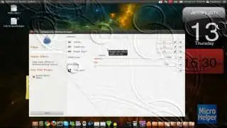 Water Effect - Ubuntu 10.10 - Compiz Needed (Video in Description)