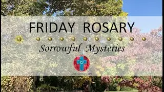 Friday Rosary • Sorrowful Mysteries of the Rosary 💜 November 1, 2024 VIRTUAL ROSARY - MEDITATION