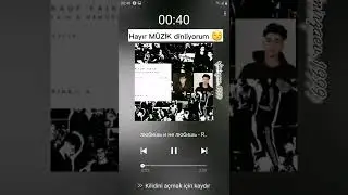 Hayır ben MÜZİK dinliyorum 😏