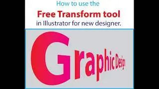 How to use Transform tool in Adobe Illustrator cc 2019