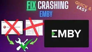 Emby Crash Fix – Freezing, Transcode Fails, DB Errors – Tutorial