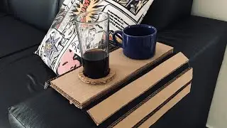 ESTEIRA PARA SOFÁ DE PAPELÃO!