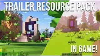 I Made Minecraft Look Like Its Trailer In Hindi (Easy).