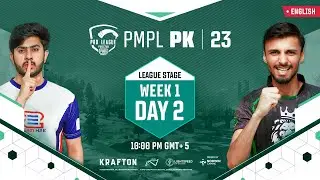 [EN] 2023 PMPL Pakistan Spring | Week 1 Day 2 | Survive to Conquer