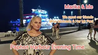 Paphos Harbour we meet our friends.. Kato Paphos Harbour Cyprus
