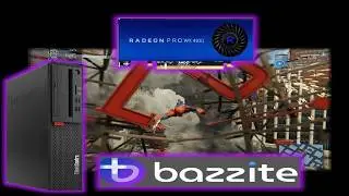 Radeon Pro WX 4100 Test (Ryzen 5 Pro 2400G, Bazzite, Lenovo Thinkcentre M725s) Gaming Benchmarks