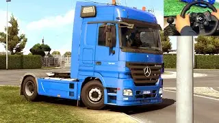 ETS 2 - Mercedes Actros MP2 Transporting Pallets from Paris