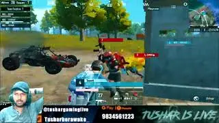 BGMI 1 vs 4 clutch | NBD RUSHI | BGMI MARATHI CASTER | TUSHAR GAMING LIVE |