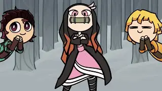 Ankha Dance but Nezuko | Demon Slayer Animation